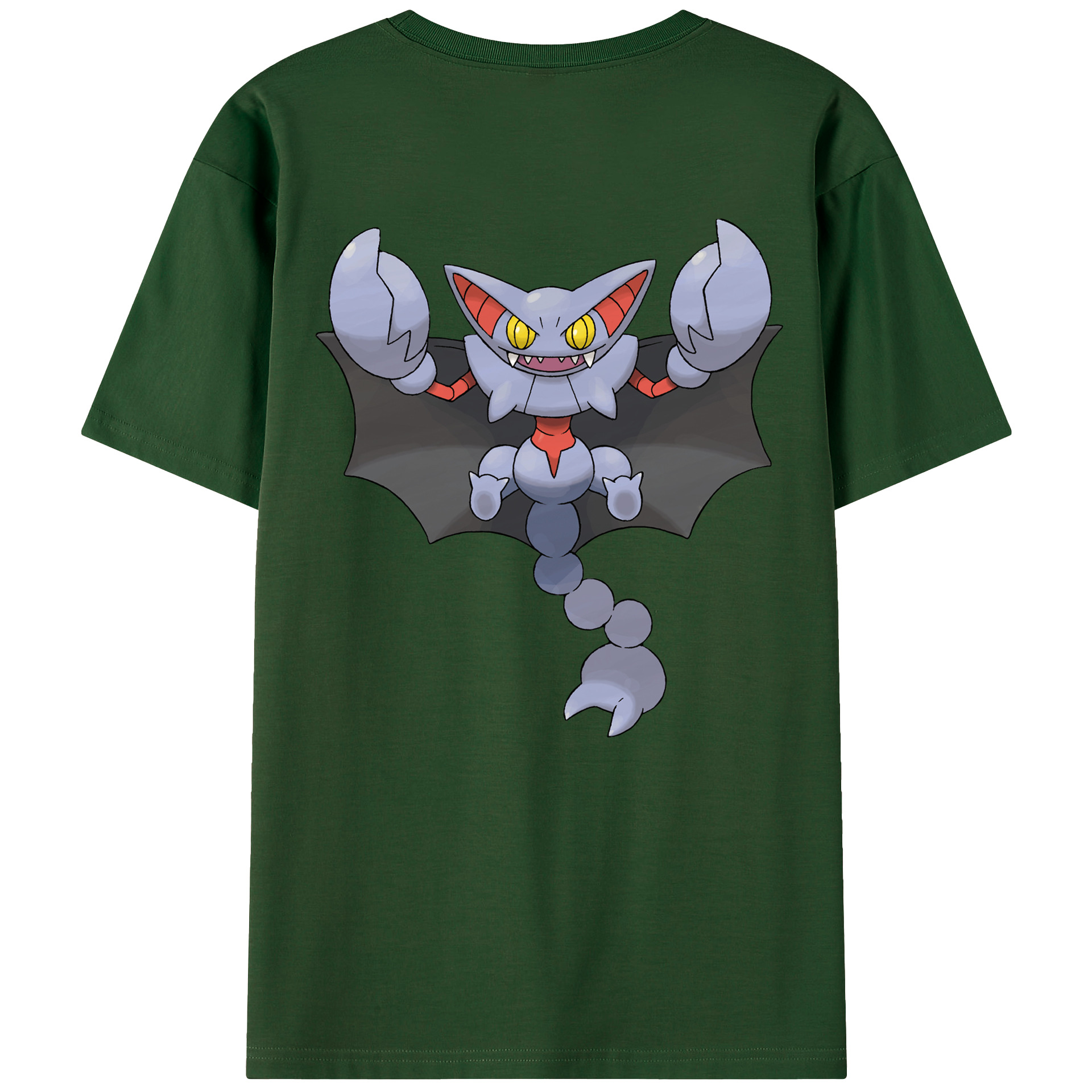 （画像用） ポケットモンスター Pokémon 綿100％半袖Tシャツ（背面プリント）
